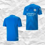 Camiseta Manchester City Portero 2022 2023 Azul