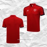 Camiseta Polo del Arsenal 2021 2022 Rojo