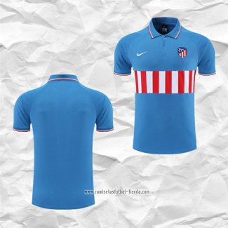 Camiseta Polo del Atletico Madrid 2022 2023 Azul