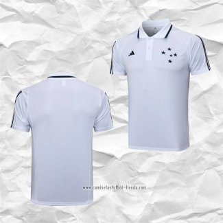 Camiseta Polo del Cruzeiro 2023 2024 Blanco
