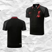 Camiseta Polo del Liverpool 2022 2023 Negro