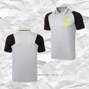 Camiseta Polo del Liverpool 2021 2022 Gris