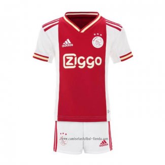 Camiseta Primera Ajax 2022 2023 Nino