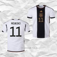 Camiseta Primera Alemania Jugador Moukoko 2022