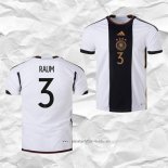 Camiseta Primera Alemania Jugador Raum 2022