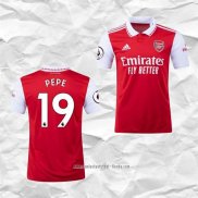 Camiseta Primera Arsenal Jugador Pepe 2022 2023