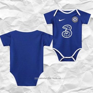 Camiseta Primera Chelsea 2022 2023 Bebe