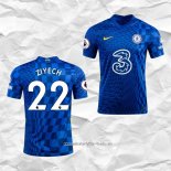Camiseta Primera Chelsea Jugador Ziyech 2021 2022