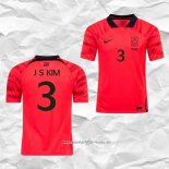 Camiseta Primera Corea del Sur Jugador Kim Jin Su 2022