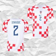 Camiseta Primera Croacia Jugador Stanisic 2022