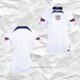 Camiseta Primera Estados Unidos 2022 Mujer