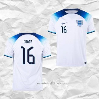 Camiseta Primera Inglaterra Jugador Coady 2022