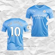 Camiseta Primera Manchester City Jugador Kun Aguero 2021 2022