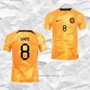 Camiseta Primera Paises Bajos Jugador Gakpo 2022