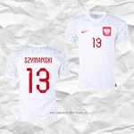 Camiseta Primera Polonia Jugador Szymanski 2022