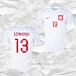Camiseta Primera Polonia Jugador Szymanski 2022