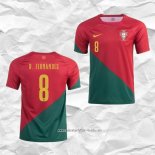 Camiseta Primera Portugal Jugador B.Fernandes 2022