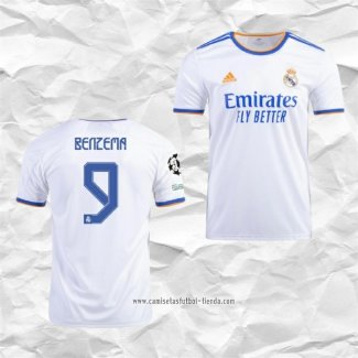 Camiseta Primera Real Madrid Jugador Benzema 2021 2022