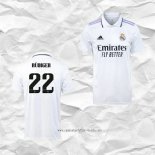 Camiseta Primera Real Madrid Jugador Rudiger 2022 2023