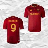 Camiseta Primera Roma Jugador Abraham 2022 2023