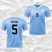 Camiseta Primera Uruguay Jugador M.Vecino 2022