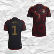 Camiseta Segunda Alemania Jugador Neuer 2022