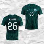 Camiseta Segunda Arabia Saudita Jugador Al-Amri 2022
