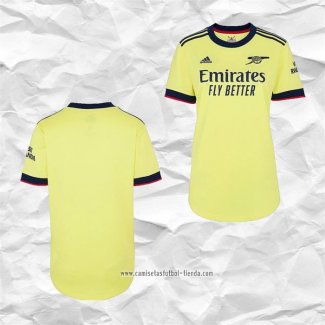 Camiseta Segunda Arsenal 2021 2022 Mujer