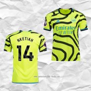 Camiseta Segunda Arsenal Jugador Nketiah 2023 2024