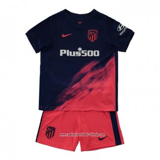 Camiseta Segunda Atletico Madrid 2021 2022 Nino