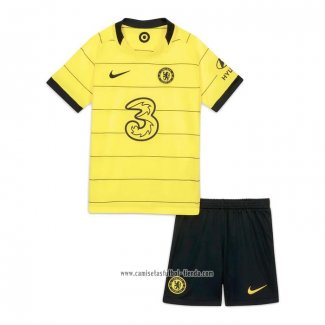 Camiseta Segunda Chelsea 2021 2022 Nino