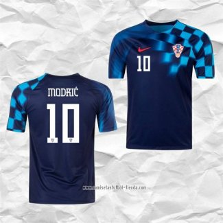 Camiseta Segunda Croacia Jugador Modric 2022