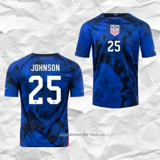 Camiseta Segunda Estados Unidos Jugador Johnson 2022