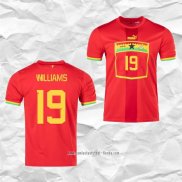 Camiseta Segunda Ghana Jugador Williams 2022