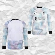 Camiseta Segunda Liverpool 2022 2023 Manga Larga