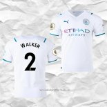 Camiseta Segunda Manchester City Jugador Walker 2021 2022