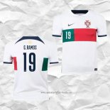 Camiseta Segunda Portugal Jugador G.Ramos 2022