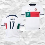 Camiseta Segunda Portugal Jugador J.Mario 2022