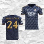 Camiseta Segunda Real Madrid Jugador Arda Guler 2023 2024