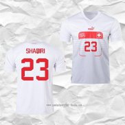 Camiseta Segunda Suiza Jugador Shaqiri 2022