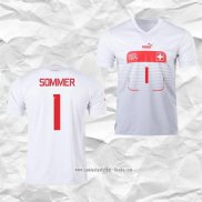 Camiseta Segunda Suiza Jugador Sommer 2022