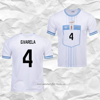 Camiseta Segunda Uruguay Jugador G.Varela 2022