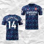 Camiseta Tercera Arsenal Jugador Aubameyang 2021 2022