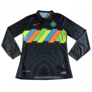 Camiseta Tercera Inter Milan 2021 2022 Manga Larga