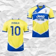 Camiseta Tercera Juventus Jugador Dybala 2021 2022