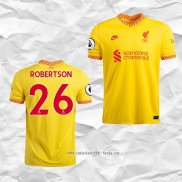 Camiseta Tercera Liverpool Jugador Robertson 2021 2022