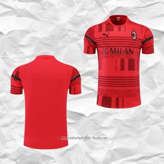 Camiseta de Entrenamiento AC Milan 2022 2023 Rojo