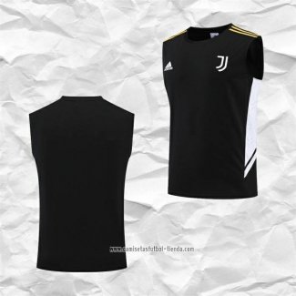 Camiseta de Entrenamiento Juventus 2022 2023 Sin Mangas Negro
