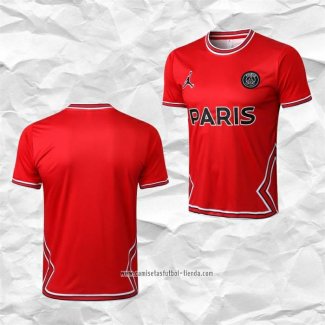 Camiseta de Entrenamiento Paris Saint-Germain Jordan 2022 2023 Rojo