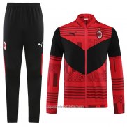 Chandal de Chaqueta del AC Milan 2022 2023 Rojo